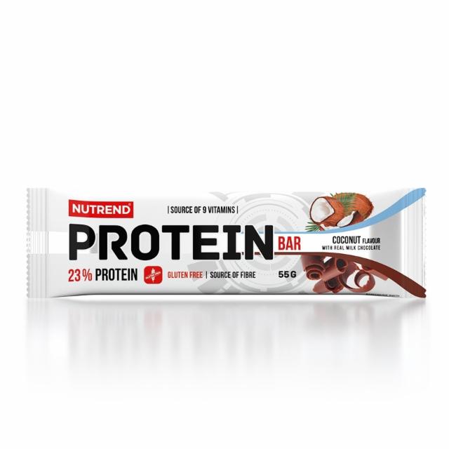 Фото - Protein bar 23% coconut flavour with real milk chocolate Nutrend