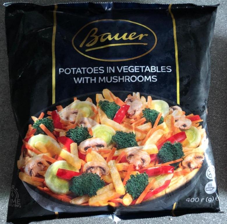Фото - Смесь овощей картошка с грибами Bauer
