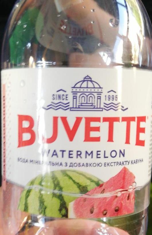 Фото - вода со вкусом арбуза Buvette
