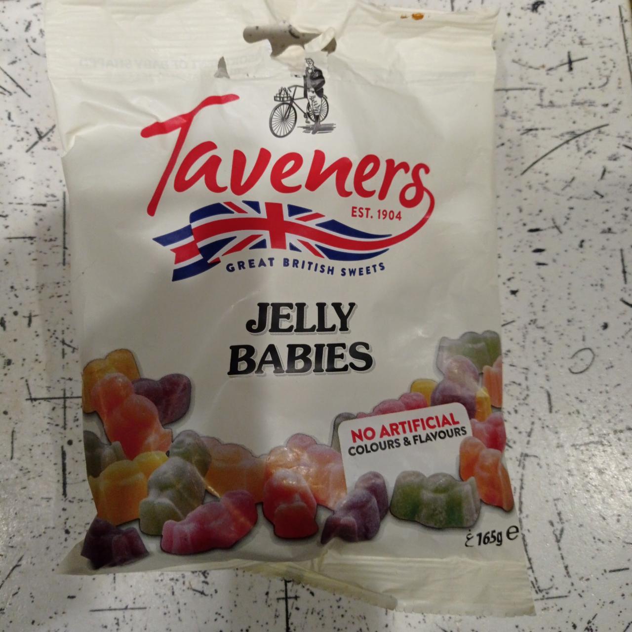 Фото - Конфеты жевательные с фруктовым вкусом Jelly Babies Taveners