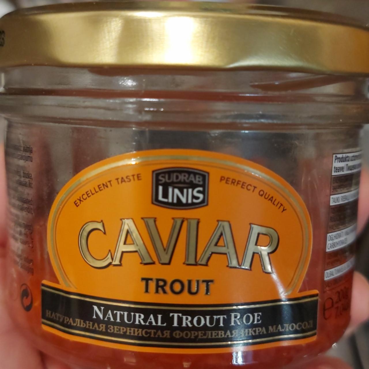 Фото - Caviar красная икра Sudrab Linis