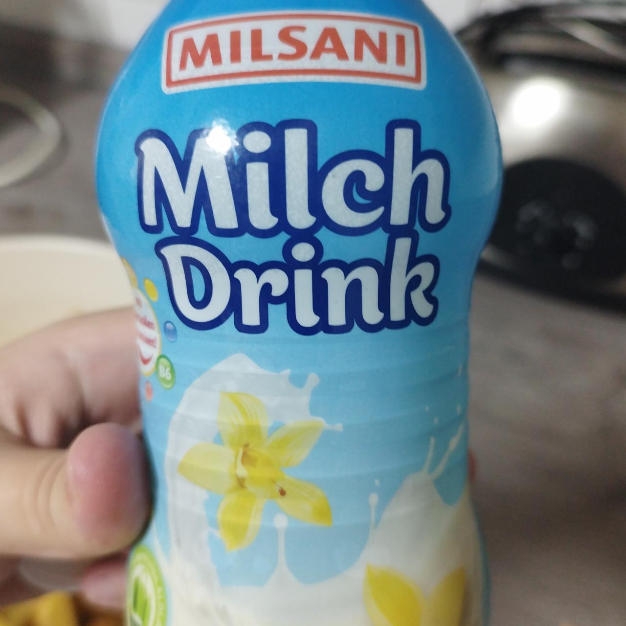 Фото - молочный коктейль ванильный Milsani