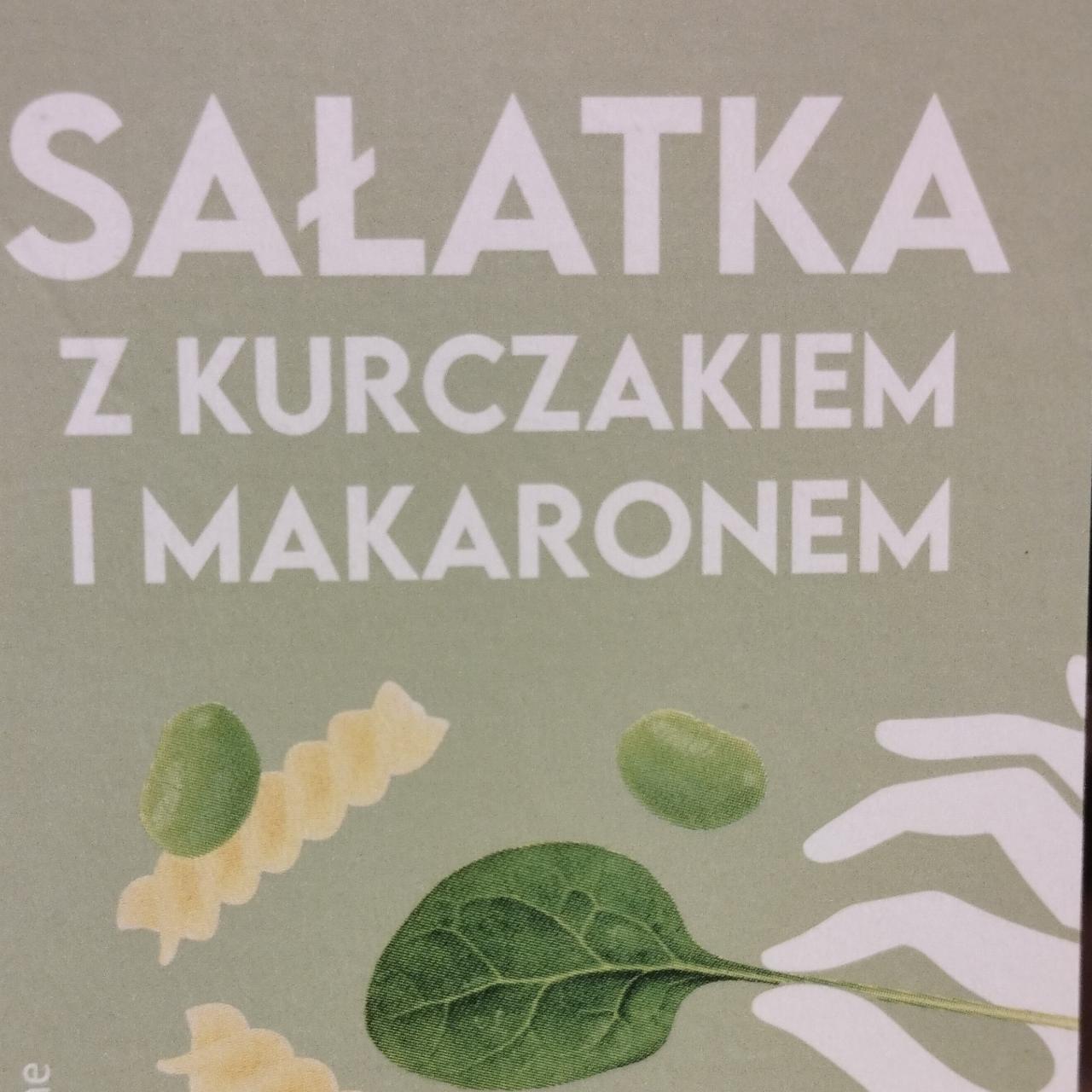 Фото - салат с курицей и макаронами Żabka
