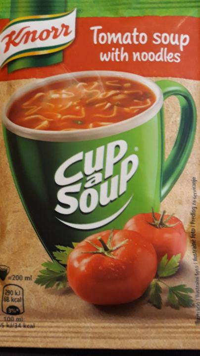 Фото - Tomato soup with noodles Knorr