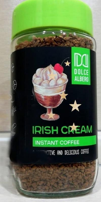 Фото - кофе растворимый irish cream Dolce Albero