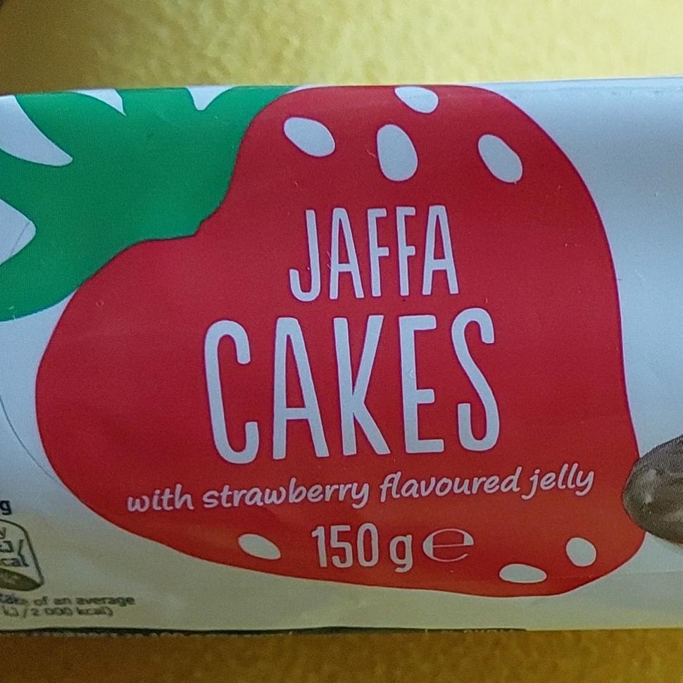 Фото - Jaffa cakes jahodové plněné piškoty Clever