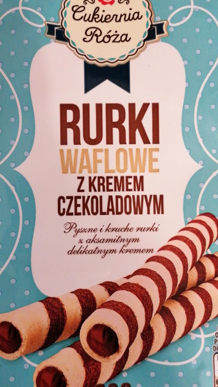 Фото - Вафельные трубочки с шоколадным кремом Cukiernia Roza