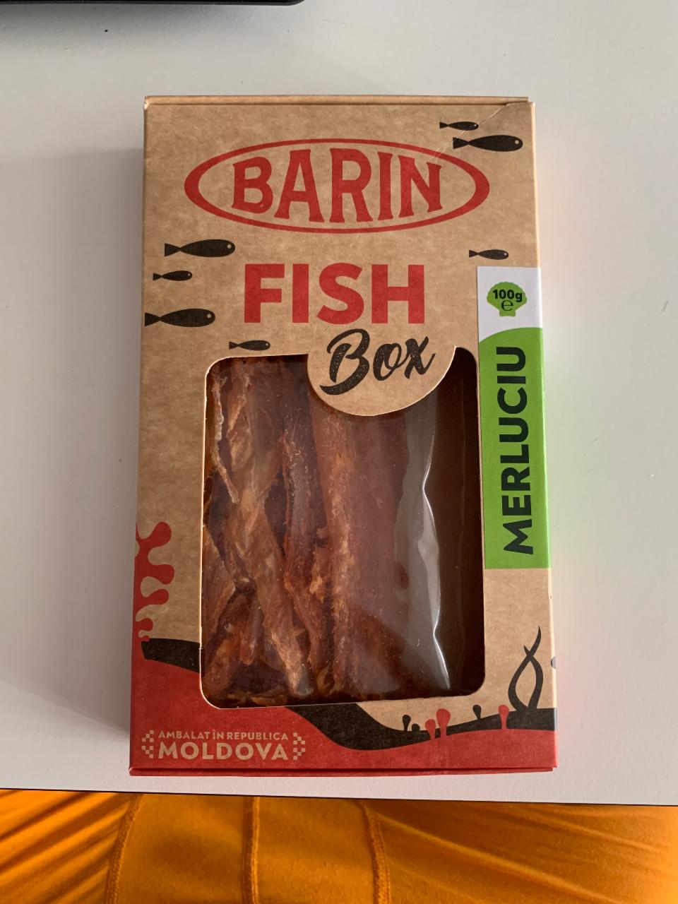 Фото - вяленая рыба Fish box Barin
