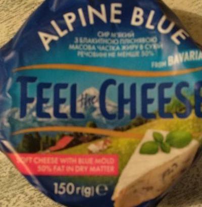 Фото - Сыр мягкий с голубой плесенью Alpine Blue Feel the Cheese