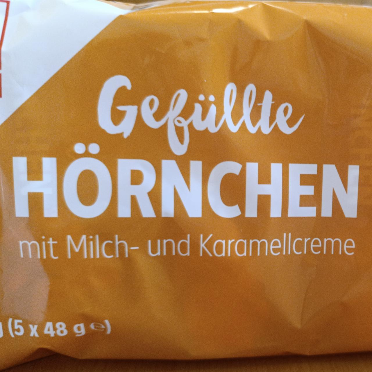 Фото - Gefüllte Hörnchen mit Milch und Karamellcreme K-Classic
