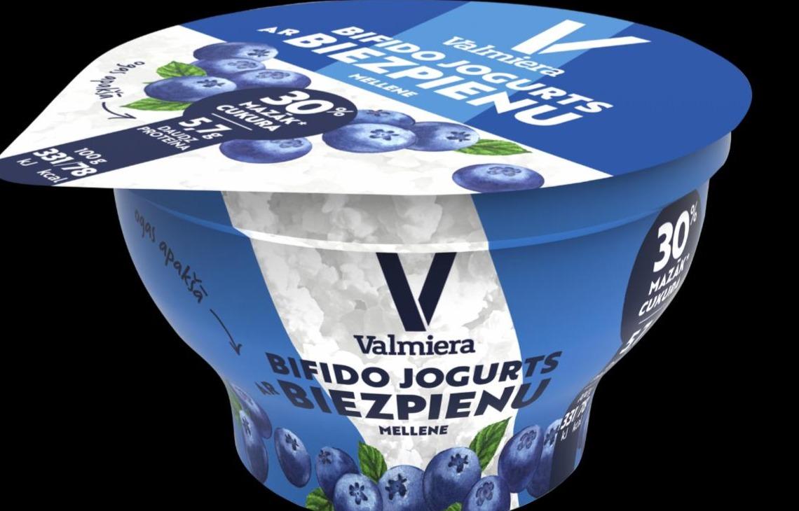 Фото - bifido jogurt творог c черникой Valmiera