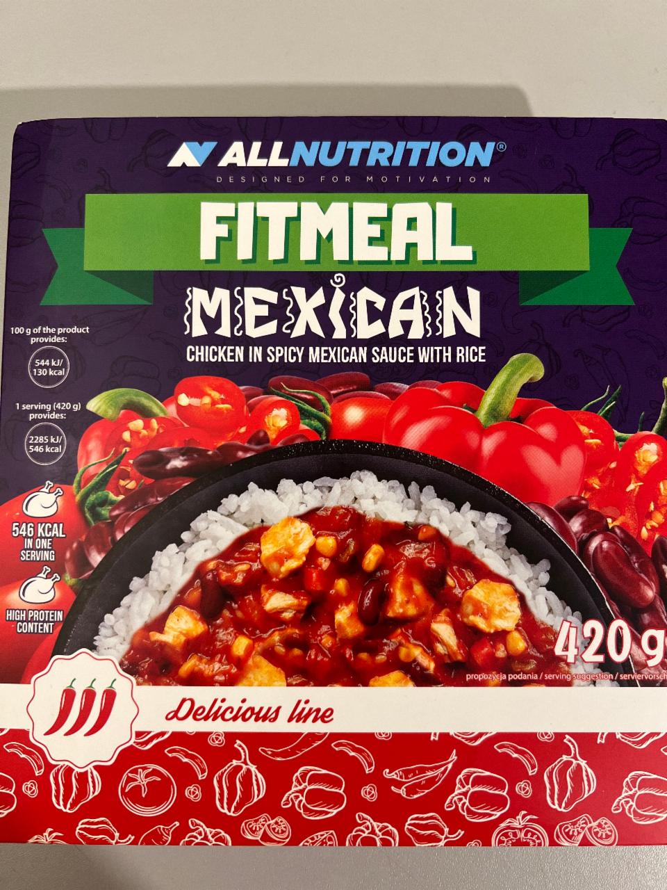 Фото - Fitmeal mexican Allnutrition