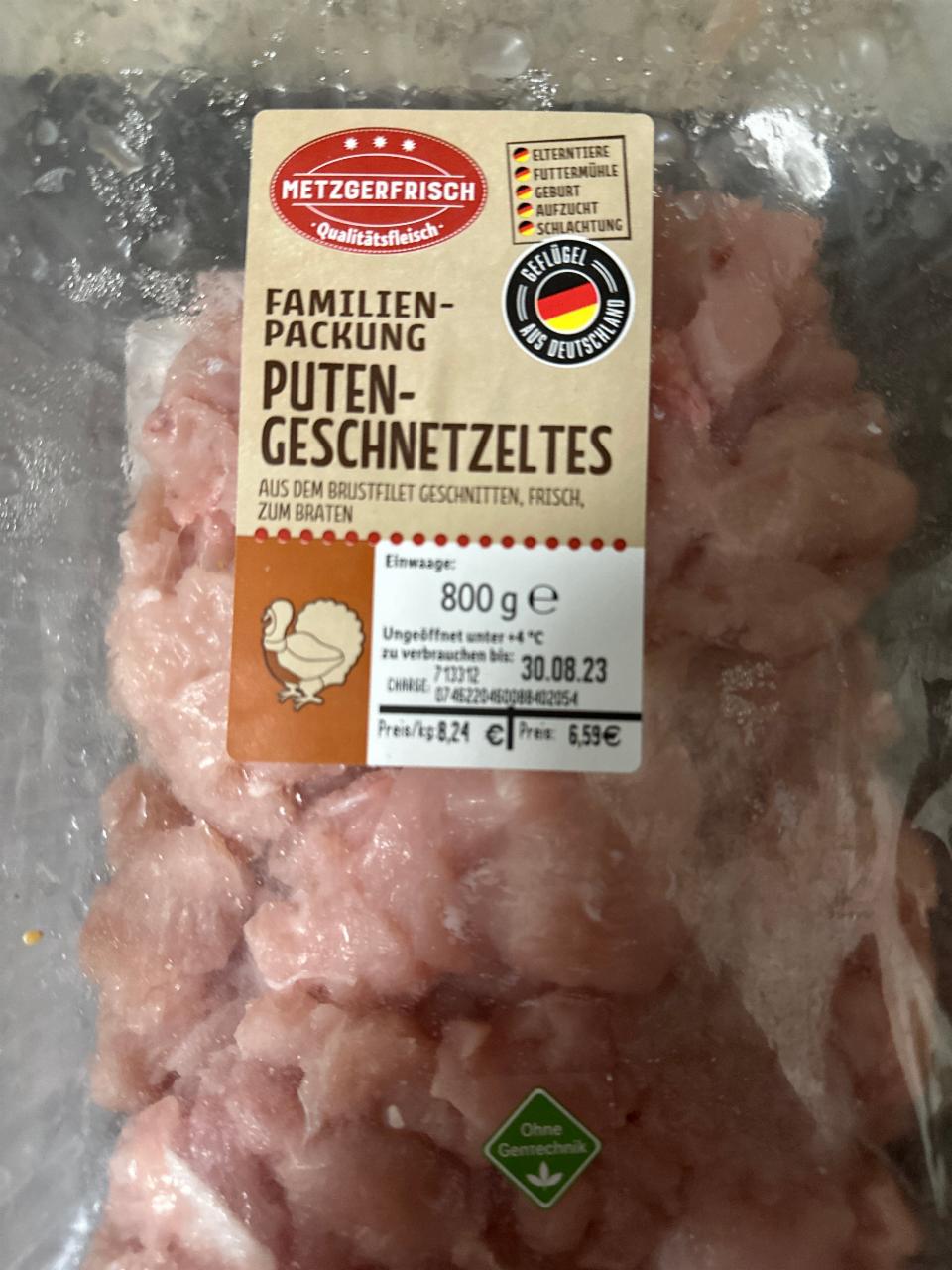 мясо птицы Puten-Geschnetzeltes Metzgerfrisch - калорийность, пищевая  ценность ⋙