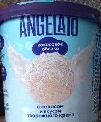 Фото - Мороженое с кокосом и вкусом творожного крема Angelato