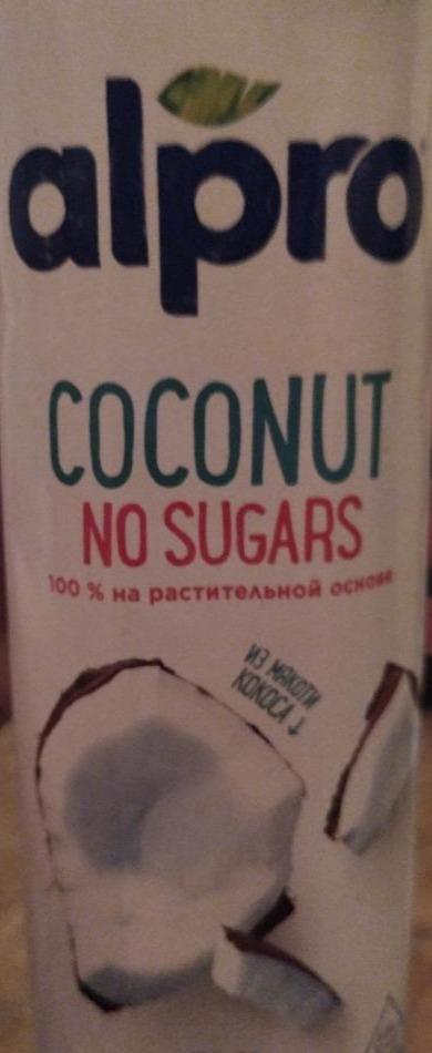 Фото - напиток кокосовый без сахара coconut no sugars alpro