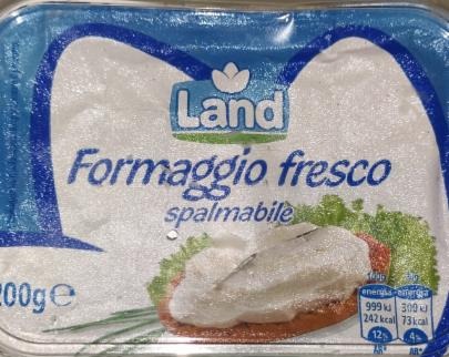 Фото - сыр творожный Formaggio fresco spalmabile Land