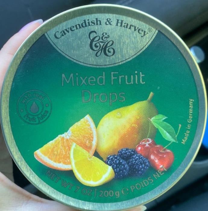 Фото - Карамель леденцовая с фруктовым соком Mixed Fruit Cavendish & Harvey