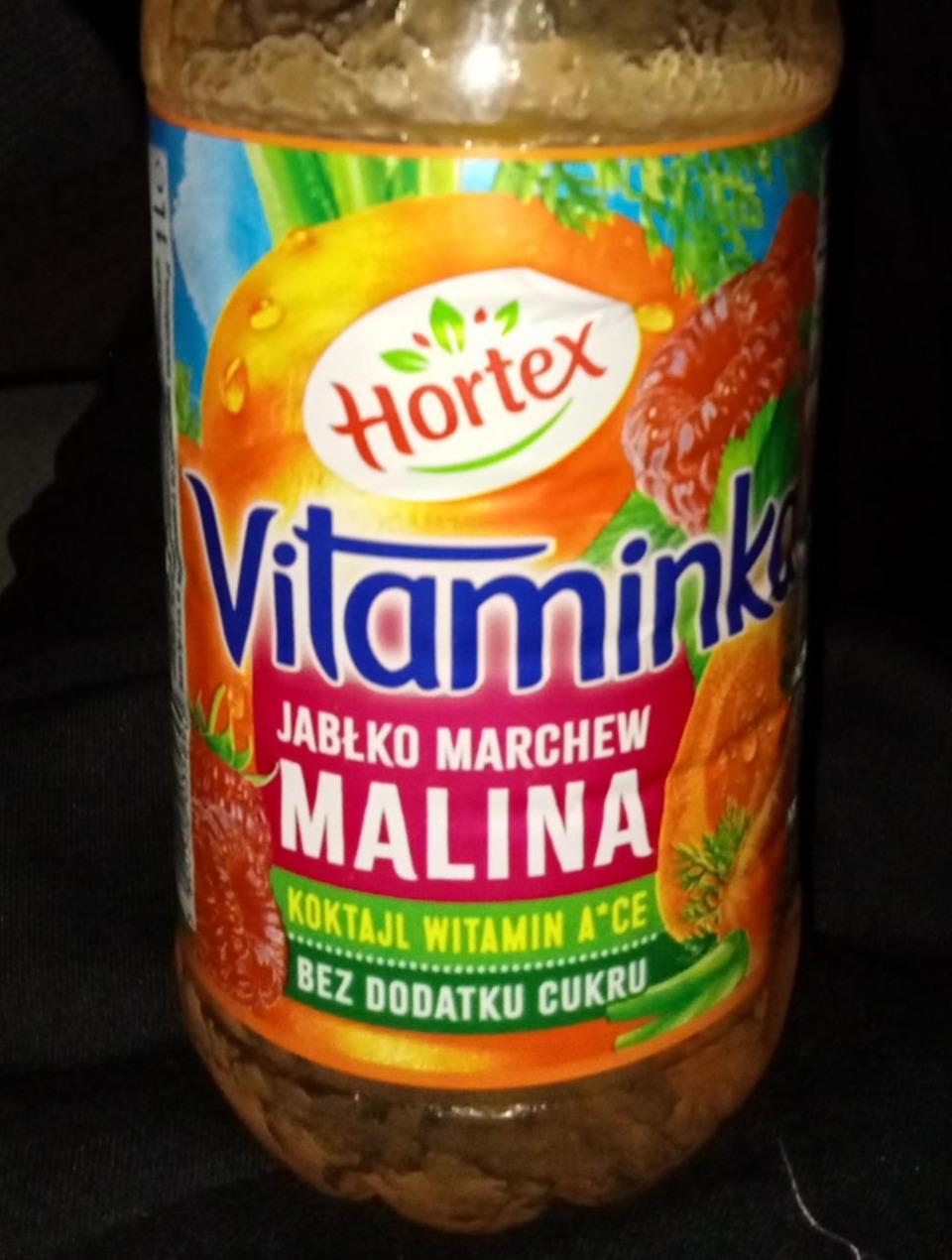 Фото - Сок яблоко-морковь-малина Vitaminka Hortex
