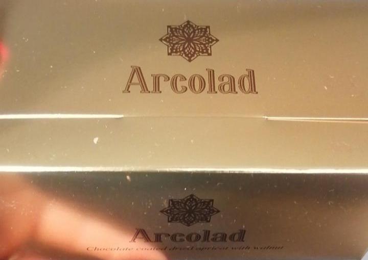 Фото - Сушеный абрикос с грецким орехом в шоколаде Arcolad