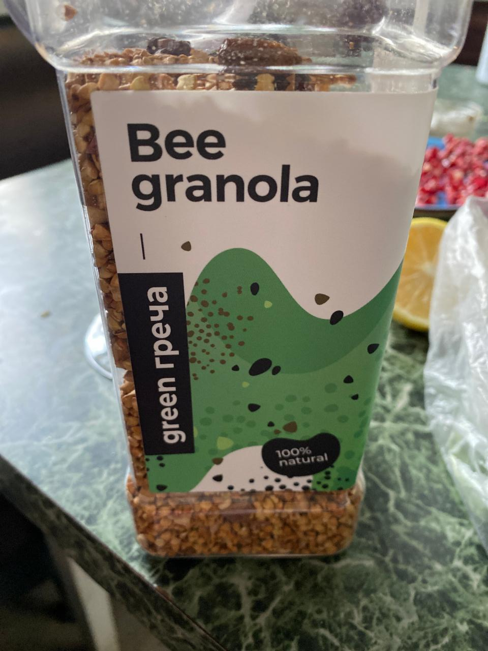 Фото - green греча Bee granola