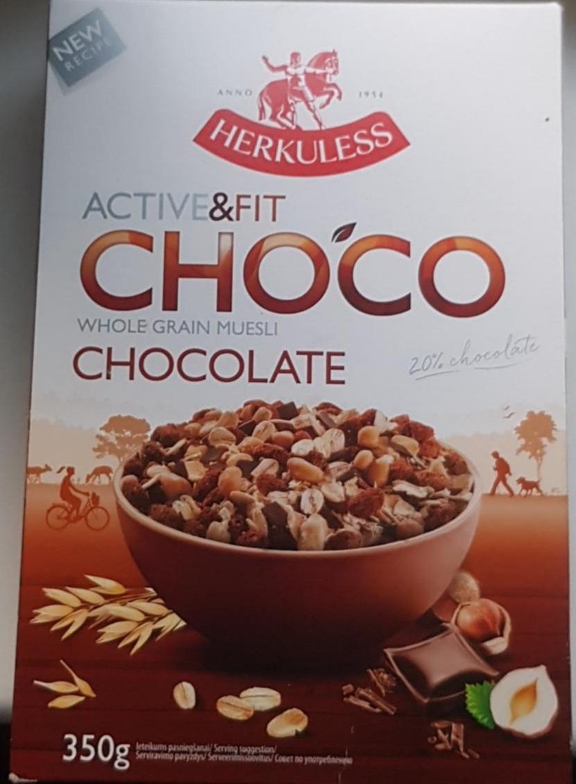 Фото - Active Fit Crunchy Musli Chocolate Herkuless