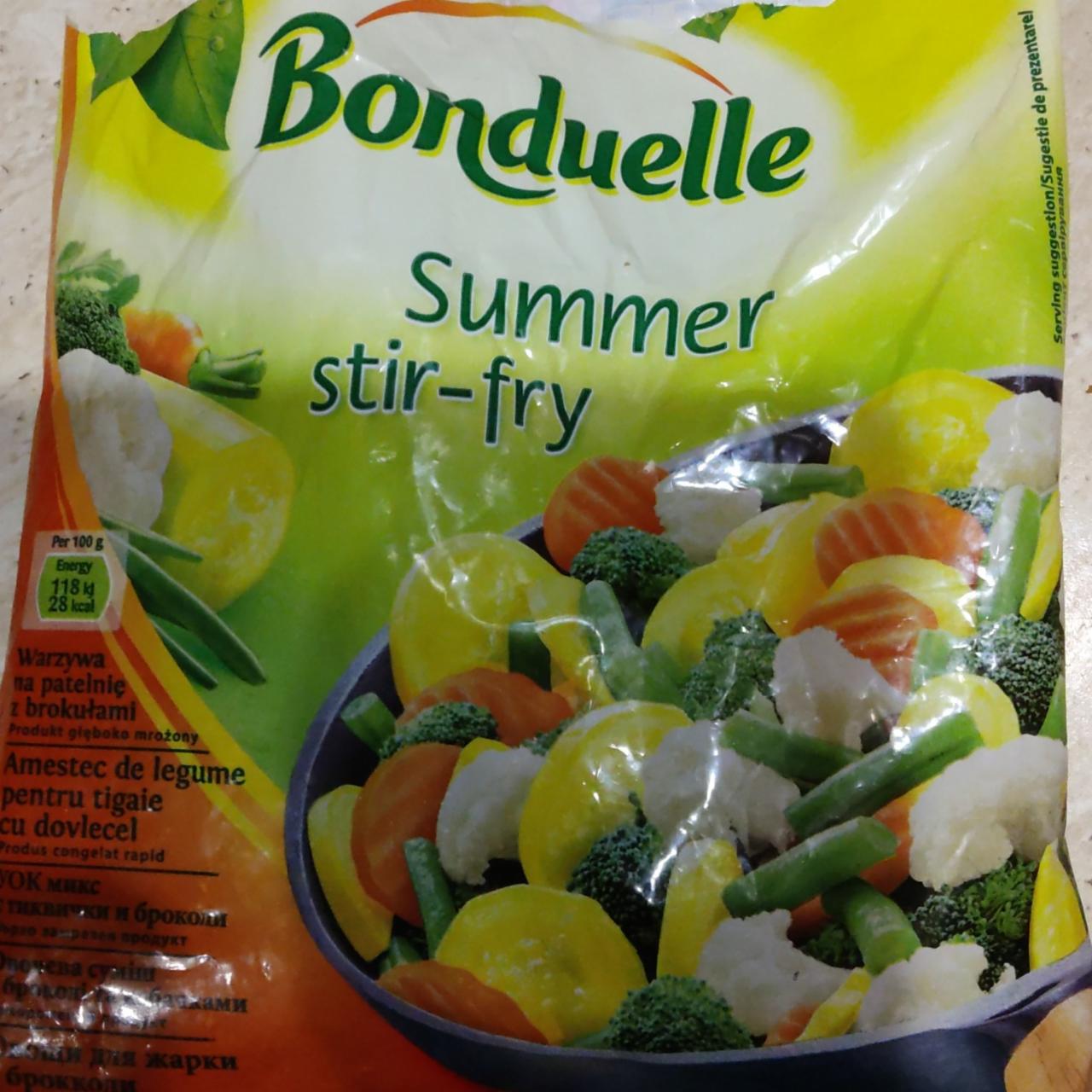 Фото - летняя овощная смесь для жарки summer stir-fry Bonduelle