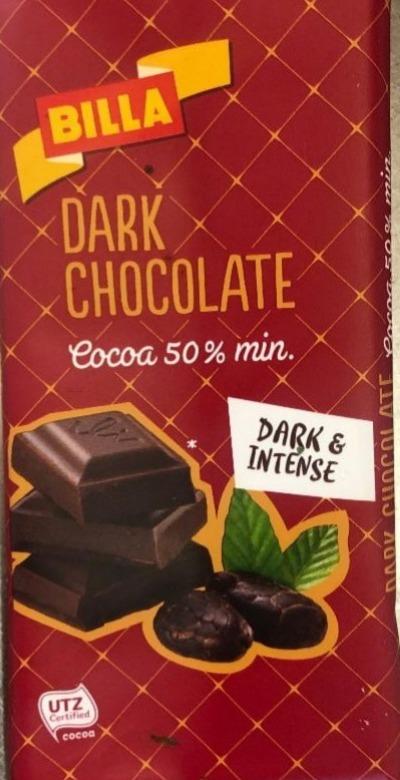 Фото - шоколад темный 50% Billa
