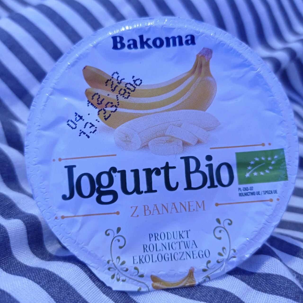 Фото - Bakoma Jogurt Bio z bananem