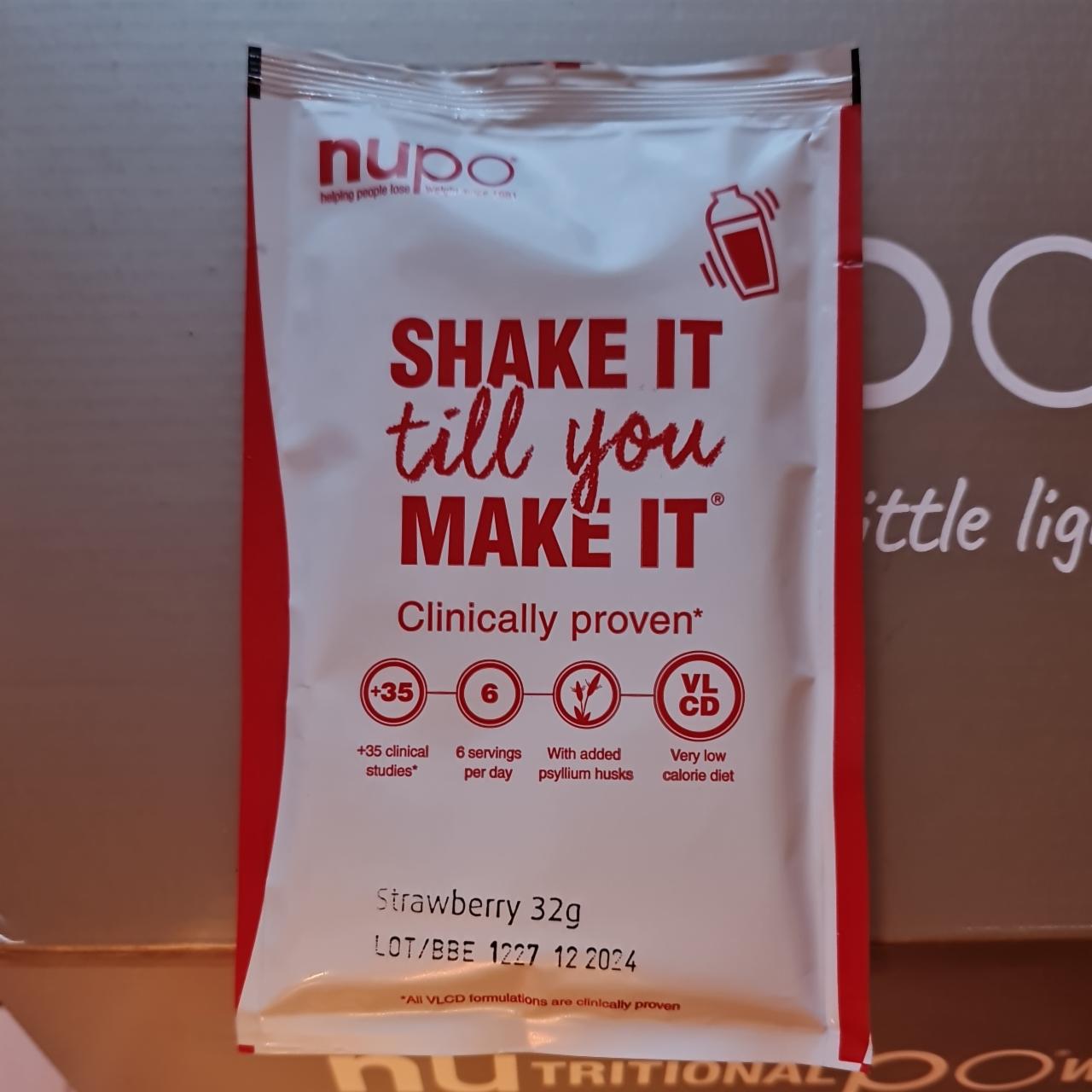 Фото - Порошок коктейль со вкусом клубники Diet Shake Strawberry Nupo
