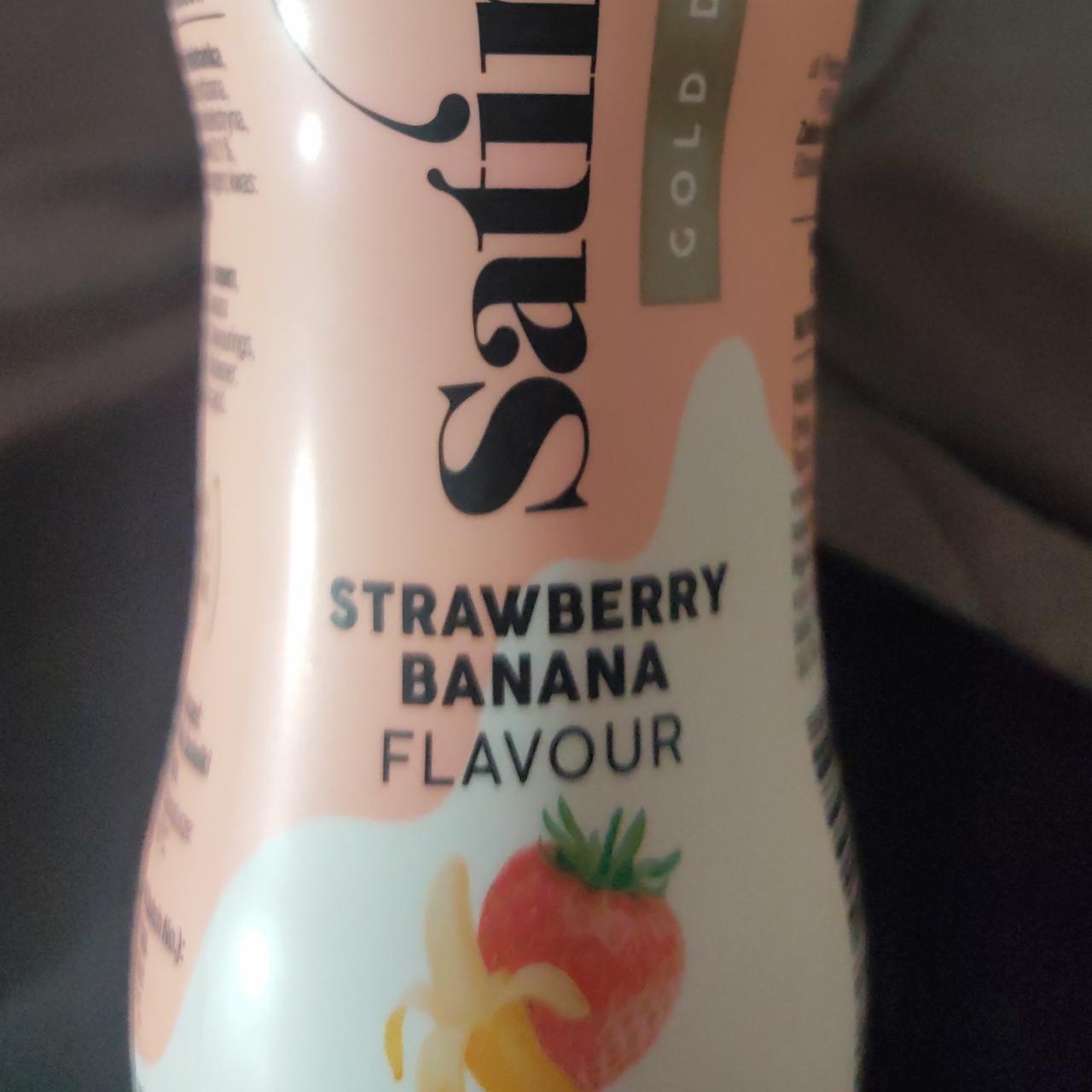 Фото - Milk Drink Strawberry Banana Flavour Bakoma Satino