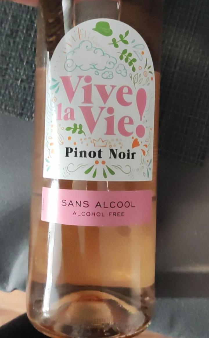 Фото - Вино 0.5% красное полусладкое безалкогольное Rouge Vive La Vie