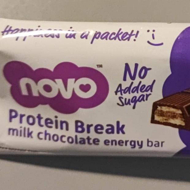 Фото - Protein break milk chocolate energy bar Novo