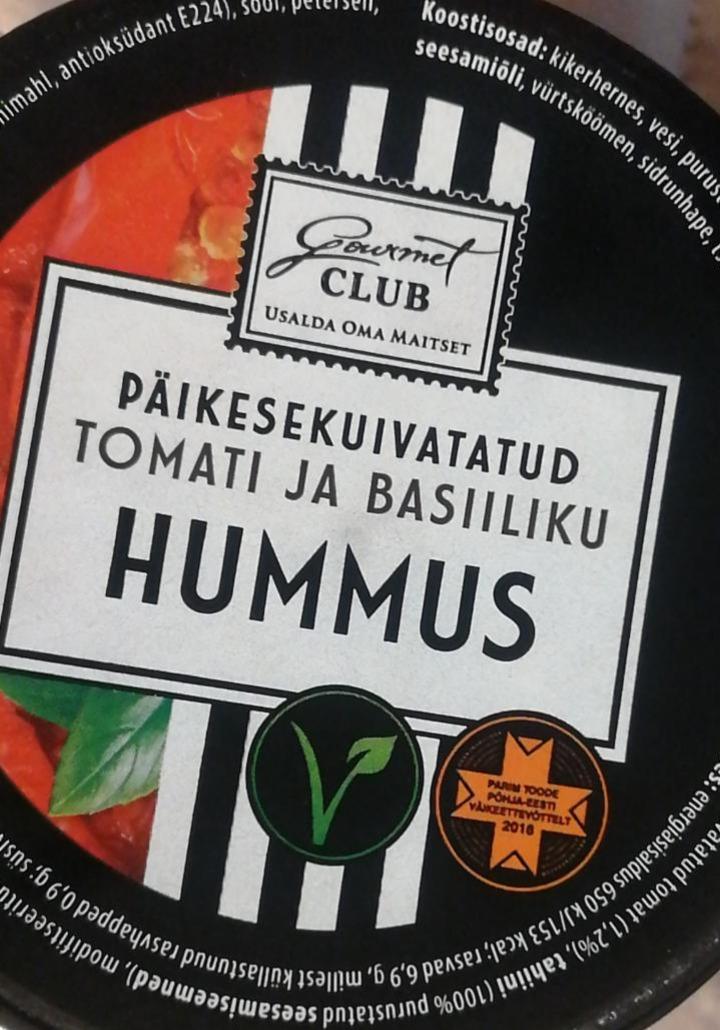 Фото - Хумус с вялеными томатоми Gourmet club