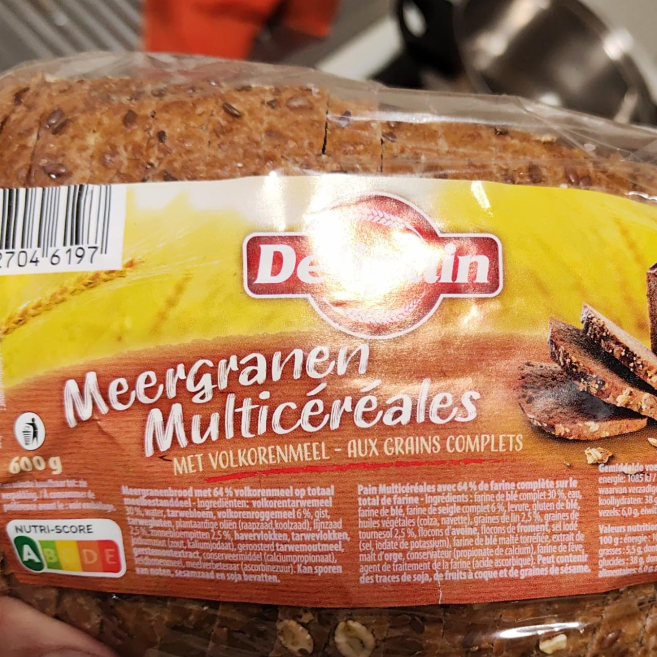 Фото - Хлеб цельнозерновой с мультипшеничной муки Delipain