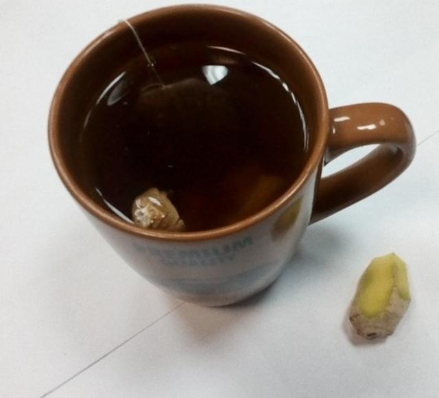 Фото - чай с имберем и лимоном