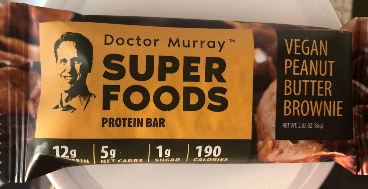 Фото - протеиновый батончик vegan protein combo pack Doctor Murray