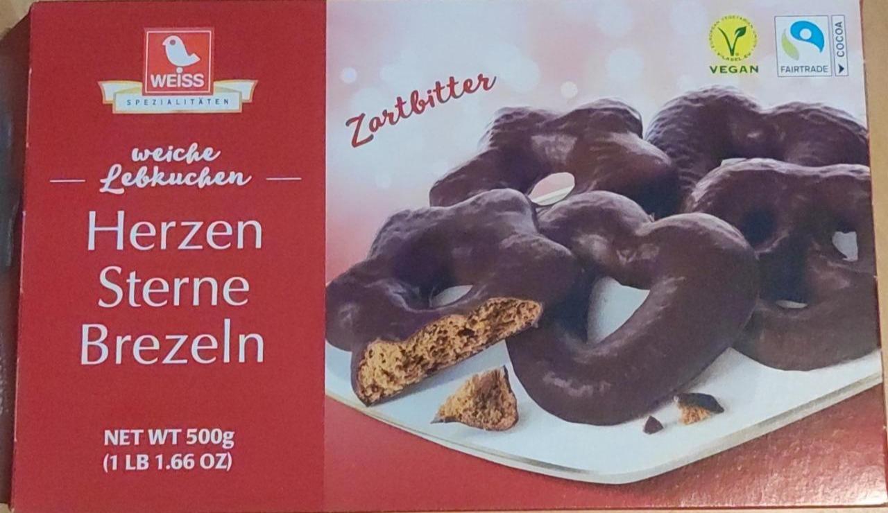Фото - Пряники в шоколаде Weiche Lebkuchen Zartbitter Weiss