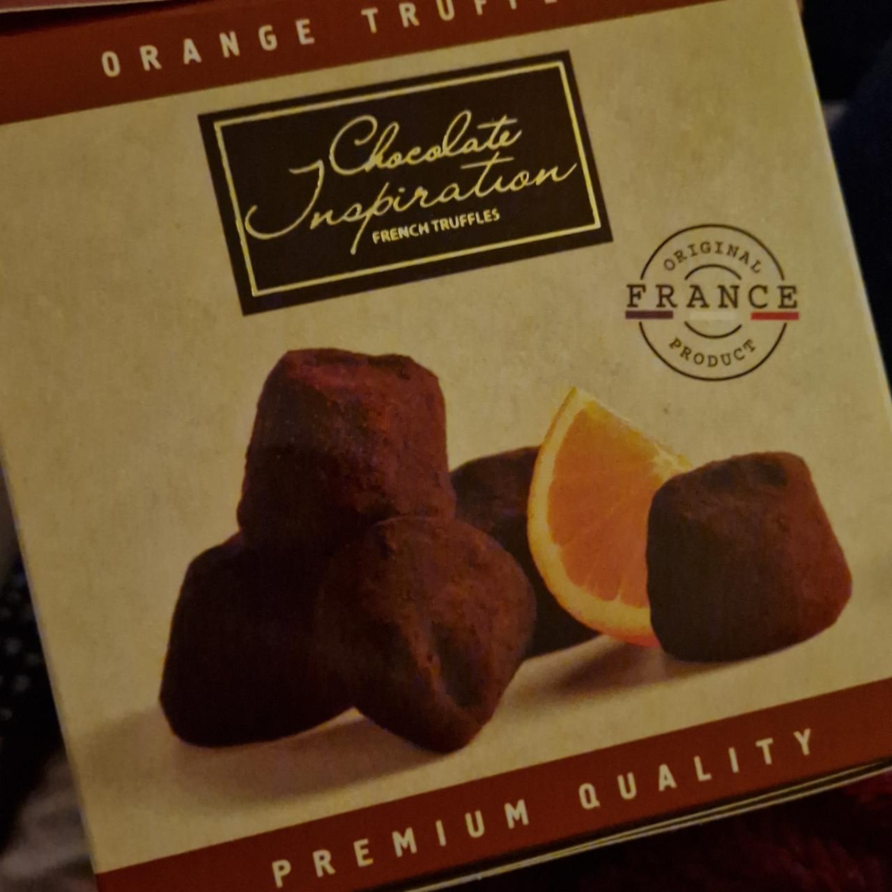 Фото - французские трюфели с апельсиновой цедрой Chocolate Inspiration