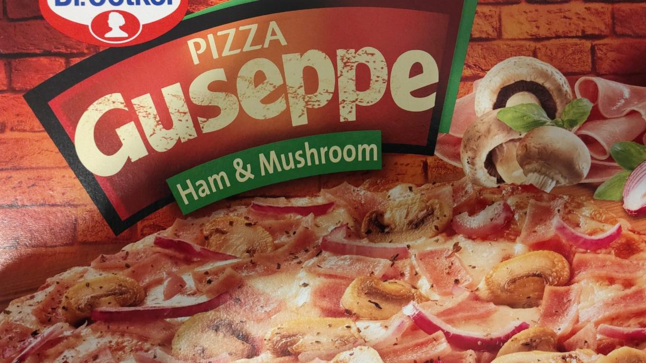 Фото - пицца Guseppe Ham & Mushroom Dr.Oetker