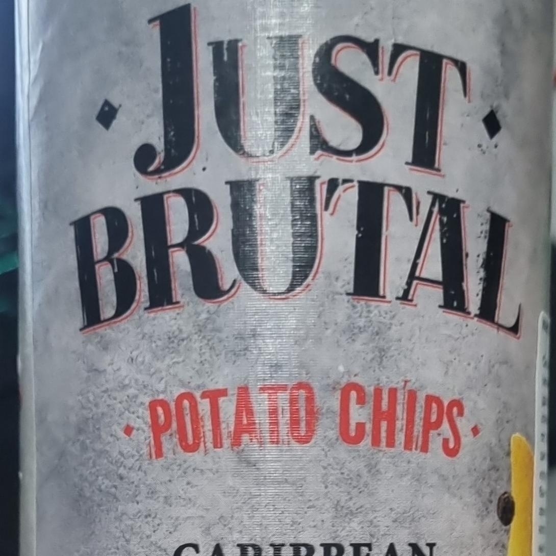 Фото - Чипсы картофельные со вкусом карибского краба Just Brutal