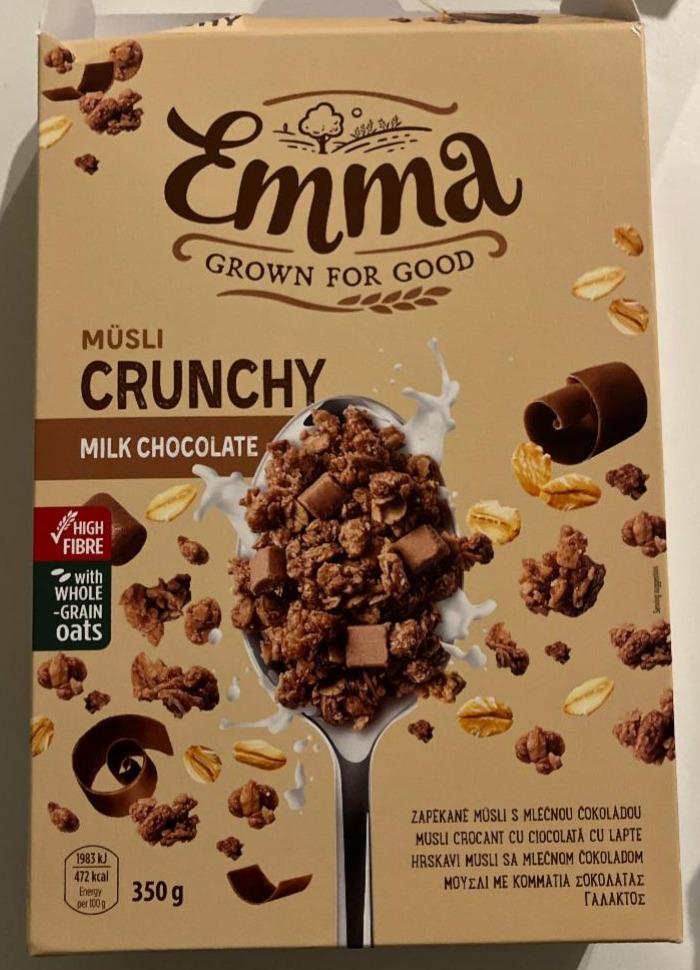 Фото - Müsli Crunchy Milk Chocolate Emma Grown For Good