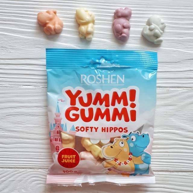 Фото - конфеты желейные Yummi Gummi Sofry Hippos Jelly Candies Roshen