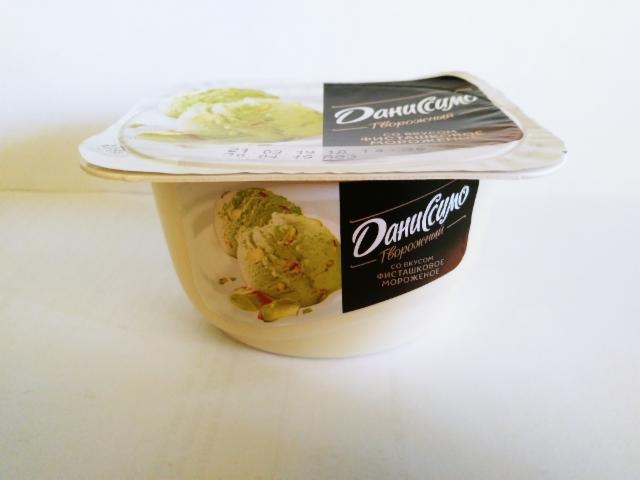 Фото - Творожный десерт со вкусом фисташковое мороженое Даниссимо