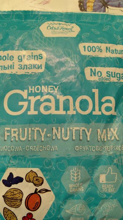 Фото - Гранола фруктово-ореховая Fruity-Nutty Mix Oats&Honey