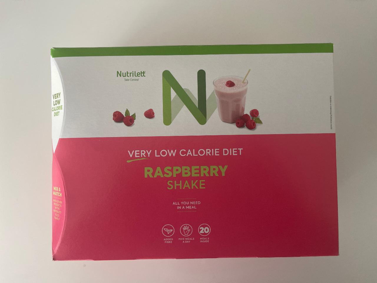 Фото - Коктейль для снижения веса raspberry shake Nutrilett