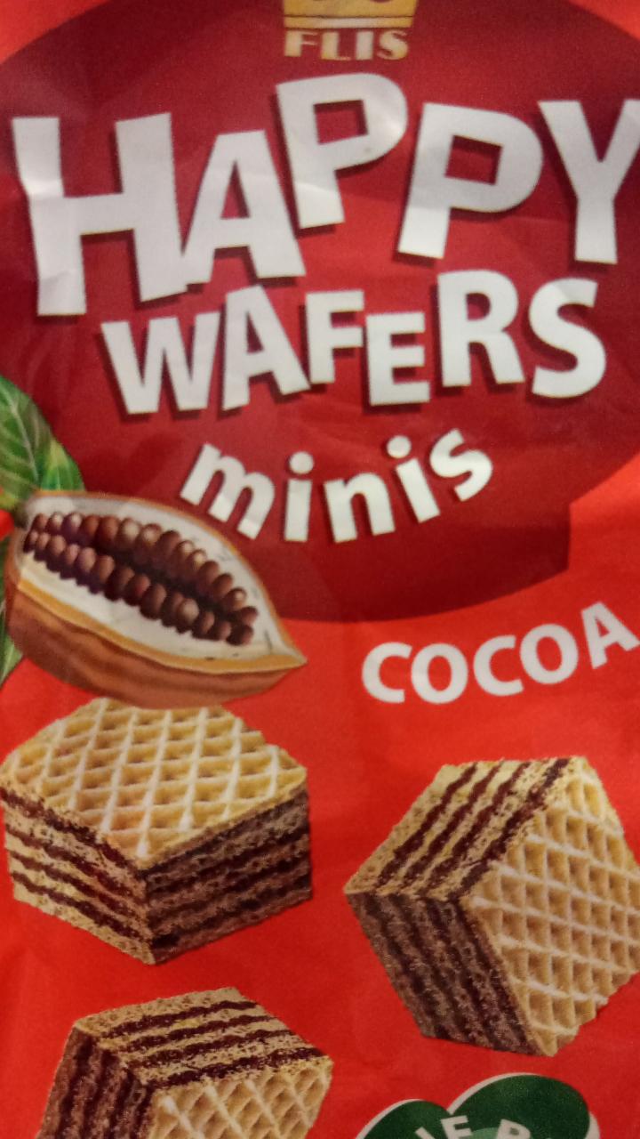Фото - Вафли minis Happy wafers Flis