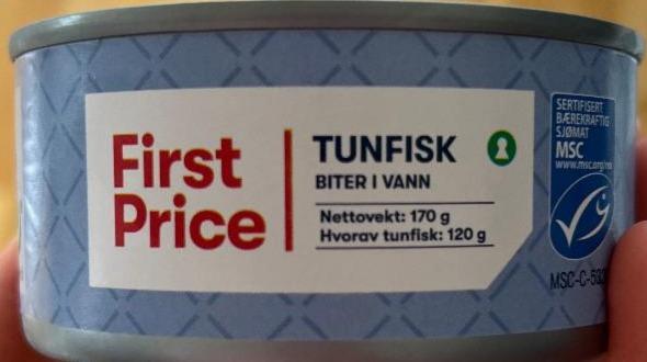 Фото - Тунец в воде Tunfisk First Price