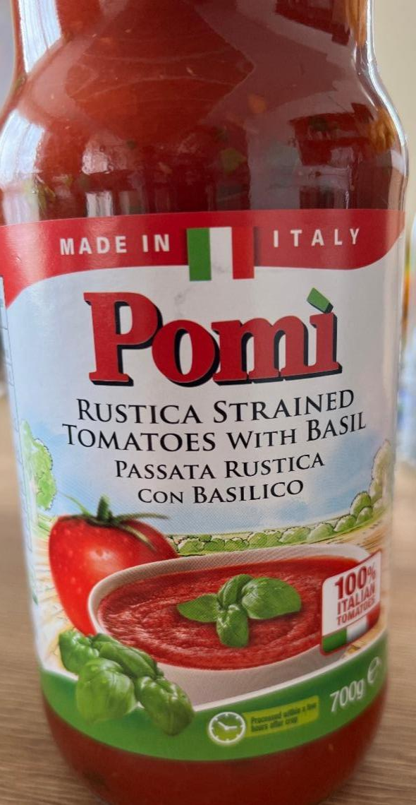 Фото - томатная паста с базиликом Pomi