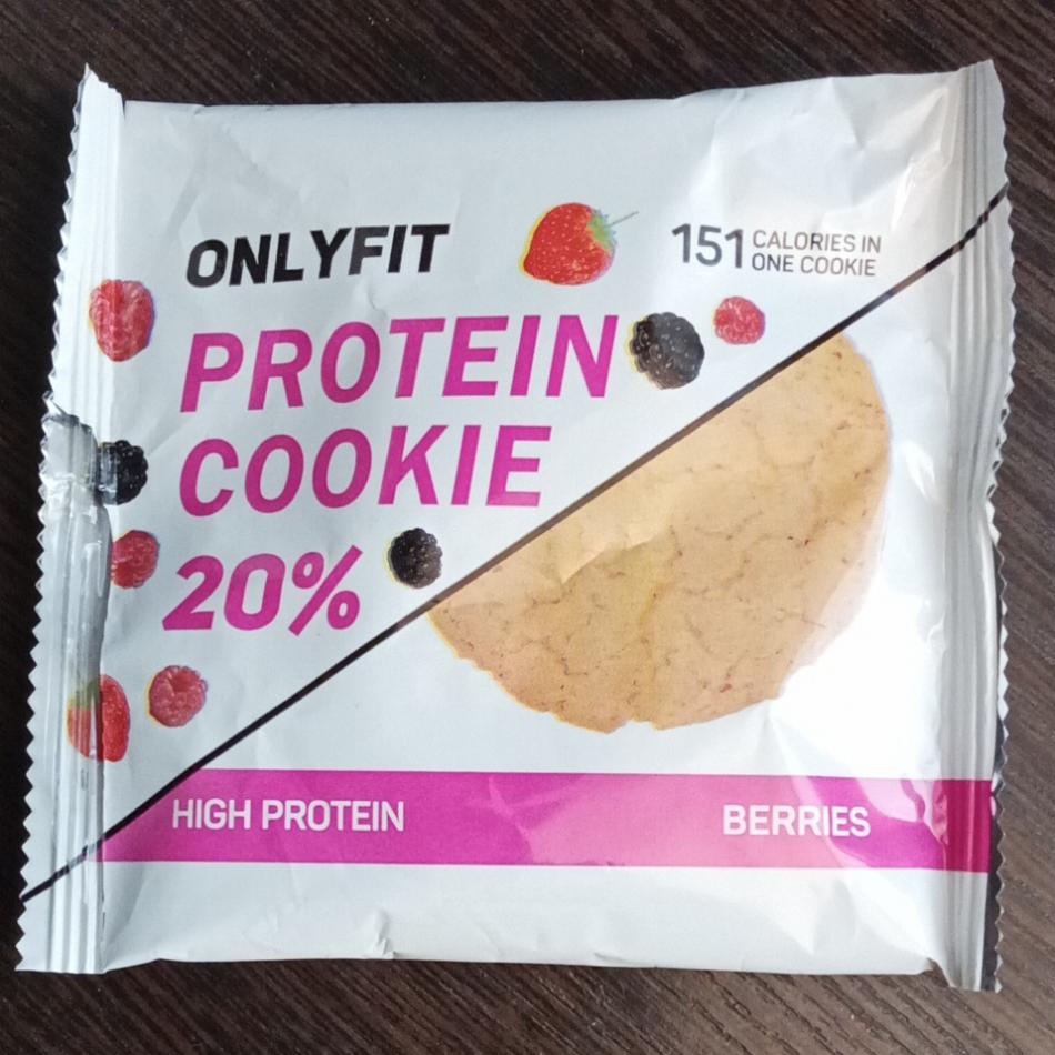 Фото - Protein cookie 20% berries Onlyfit