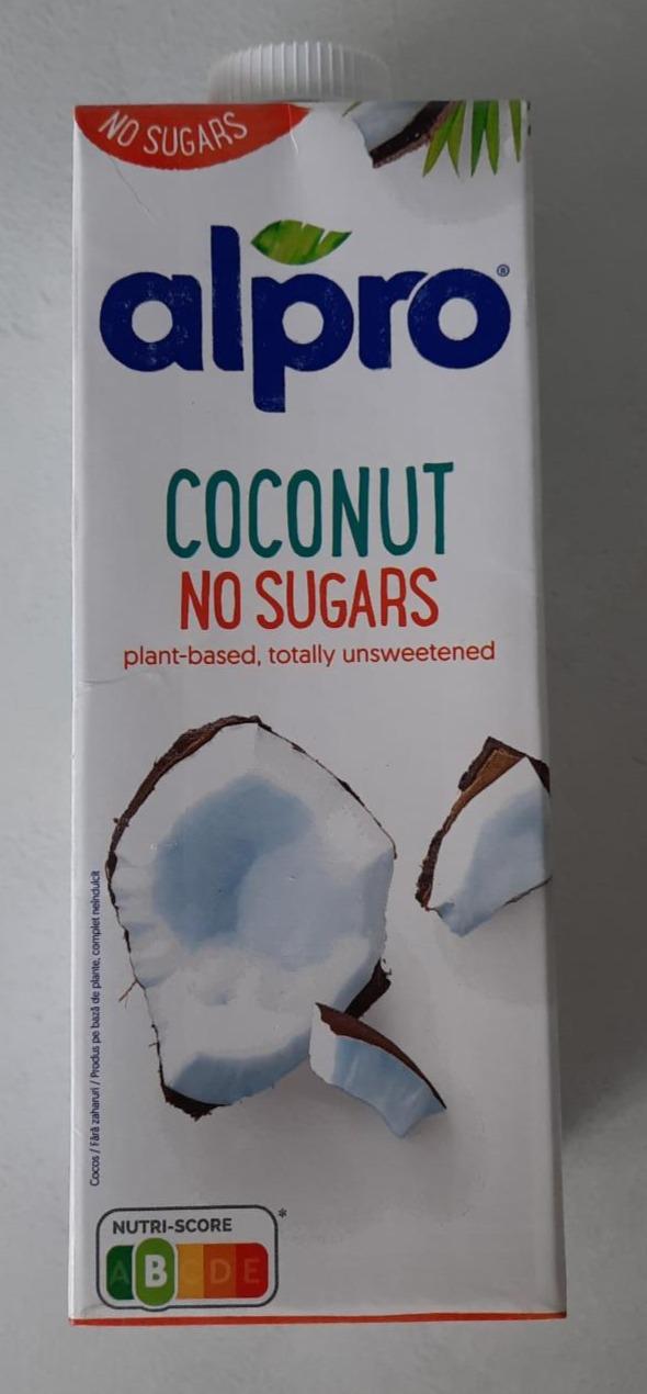 Фото - кокосовое молоко Almond nápoj bez cukru Alpro Coconut